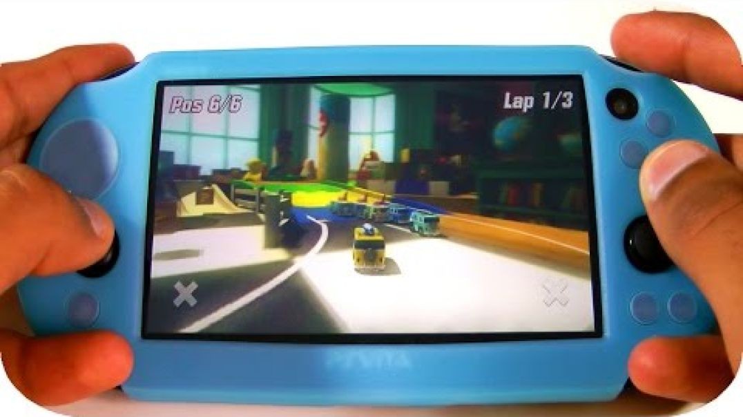 ⁣PS Vita Table Top Racing Gameplay First Impressions Review