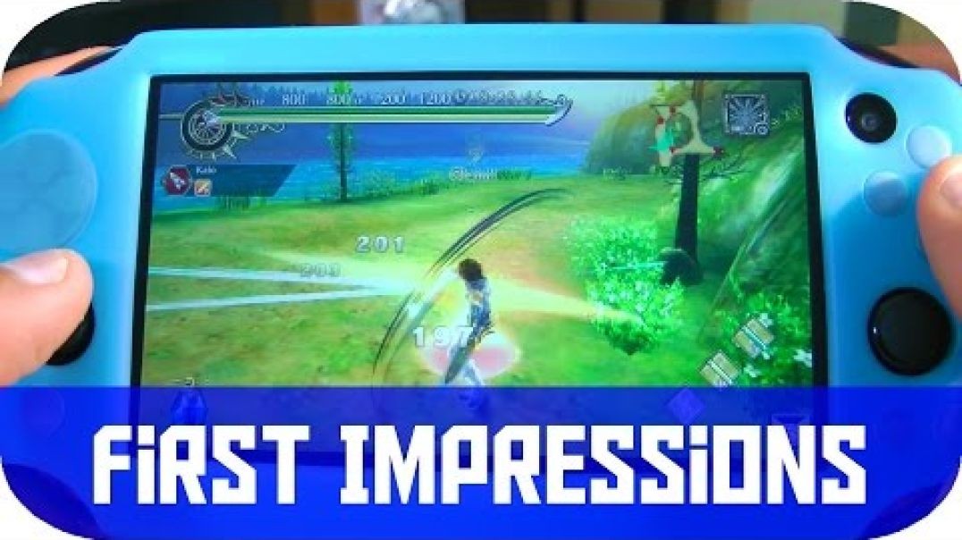 ⁣Ragnarok Odyssey Ace PS Vita First Impressions Review VS Monster Hunter